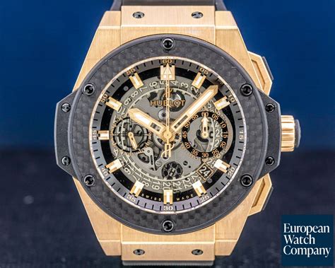 hublot king power unico king gold chronograph watch